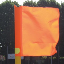 Hoekvlag, oranje polyester 30 mm