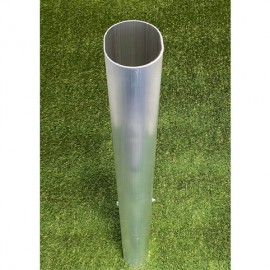 Grondpot voor voetbal, ovaal profiel 120, 100cm