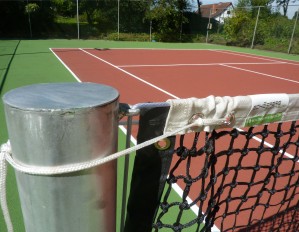Aanleg privé tennisveld in Hasselt