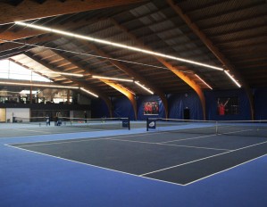 Indoor renovatie bij Tennis Vlaanderen